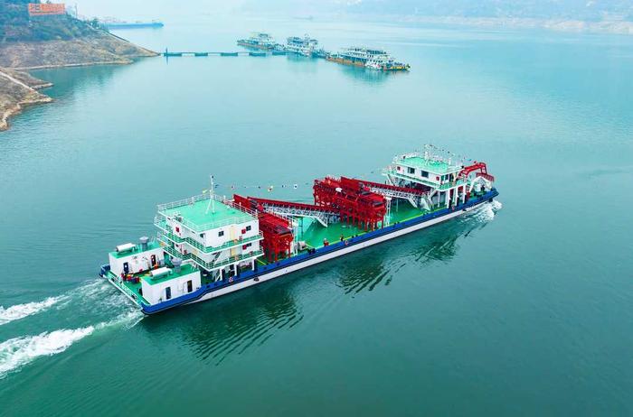 【中国银行杯】世界上最大的清漂船在宜昌交付使用