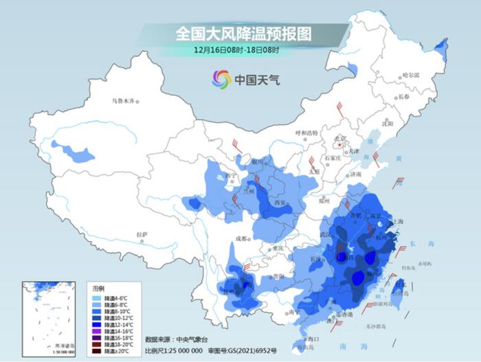 今年第二波寒潮突袭，上海未来3天最低温全城“零下”，看雪的抓住这个时间段