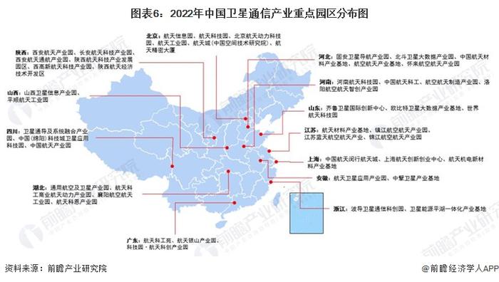 【干货】卫星通信行业产业链全景梳理及区域热力地图