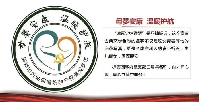 市妇幼保健院孕产保健党支部 荣获市直机关优秀党建品牌