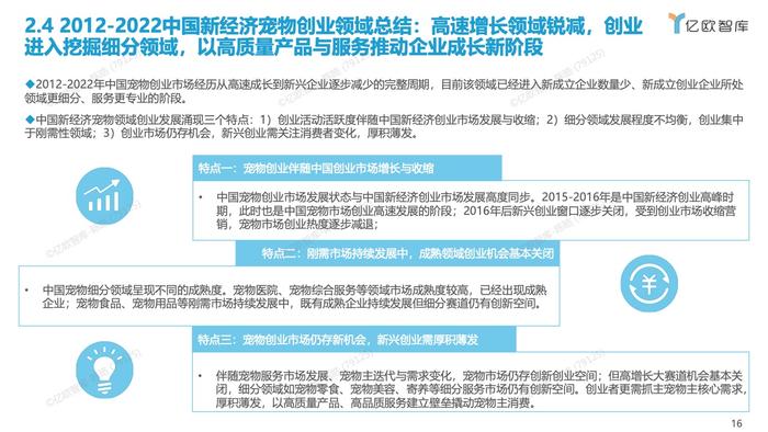 亿欧智库：2012-2022中国宠物创业投资数据分析报告