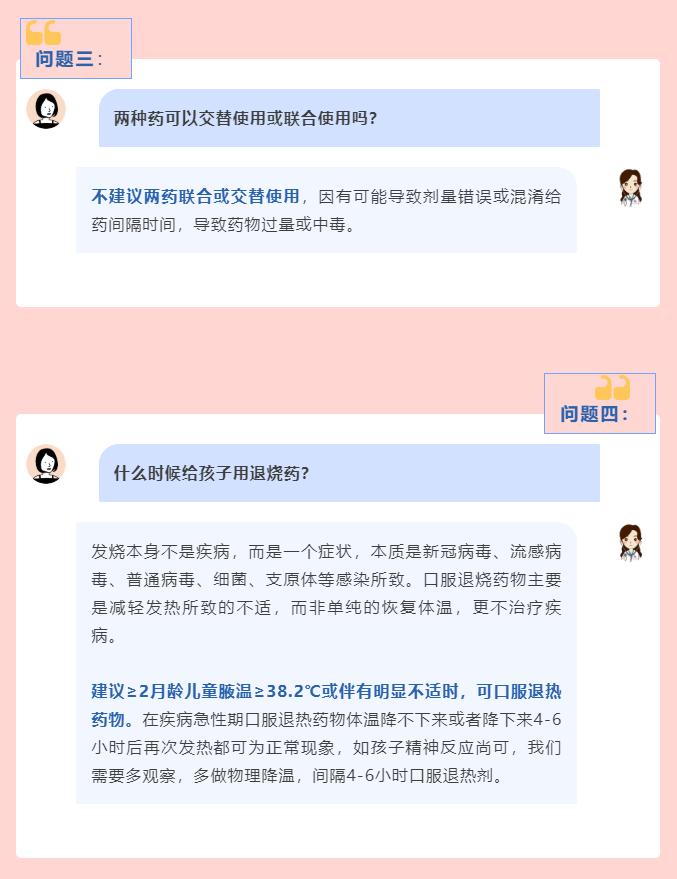 @家长，儿童退烧药的十大热点问题！快收好→