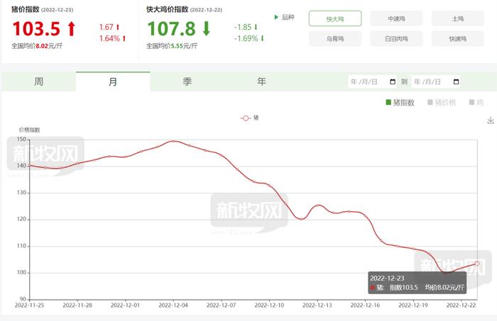 12月猪价下跌40%！今年即将收尾，2023年开局即赚钱？