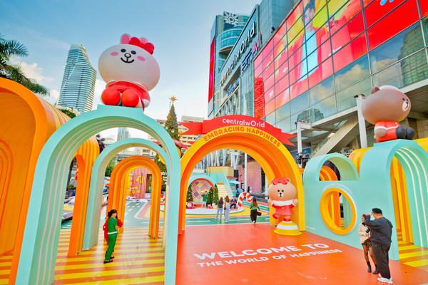 Central World尚泰世界购物中心2023曼谷跨年庆典