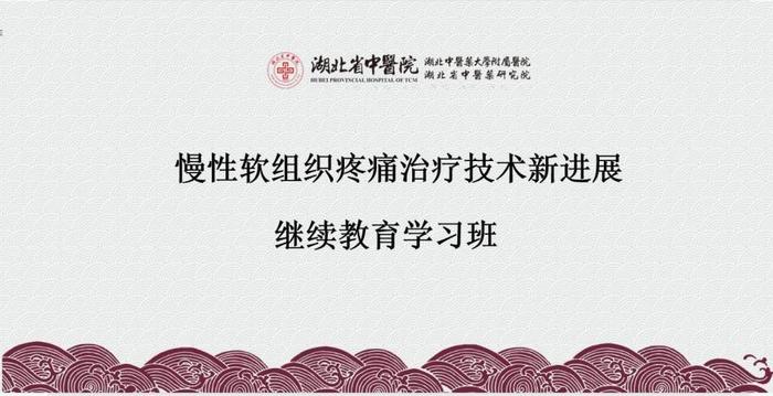 2022年慢性软组织疼痛治疗技术新进展继续教育学习班成功举办