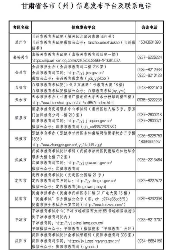 甘肃省2023年上半年中小学教师资格考试（笔试）报名公告