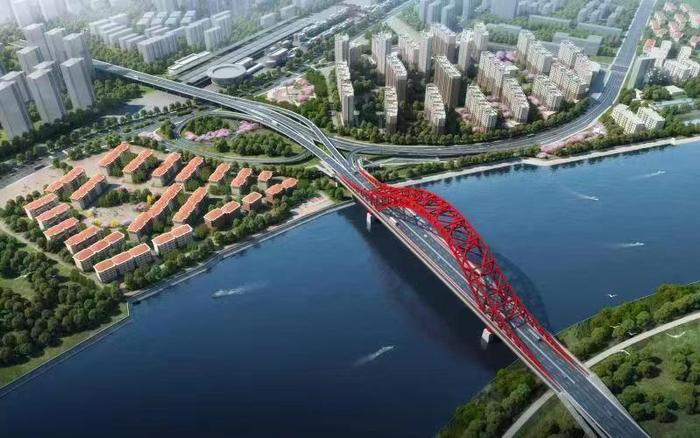 正式开工！天津又多一座跨海河大桥！
