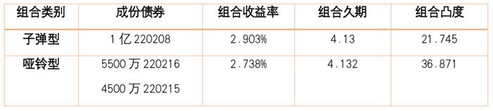 子弹型与哑铃型策略收益对比分析