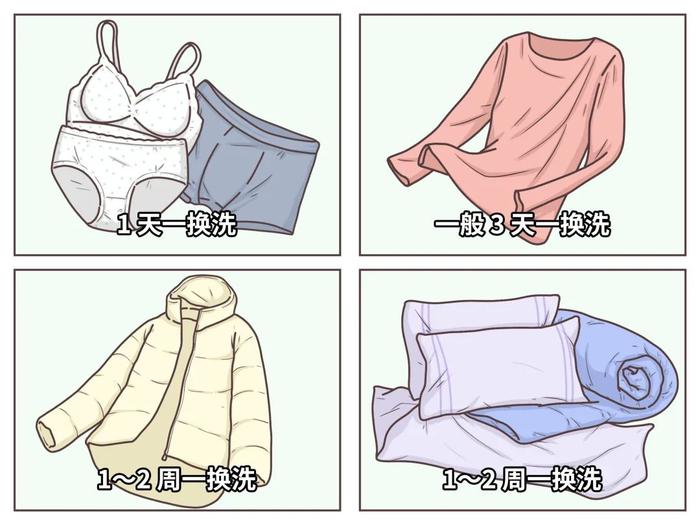 出汗后的衣服别堆着，衣物的消毒与清洁应该怎么做？