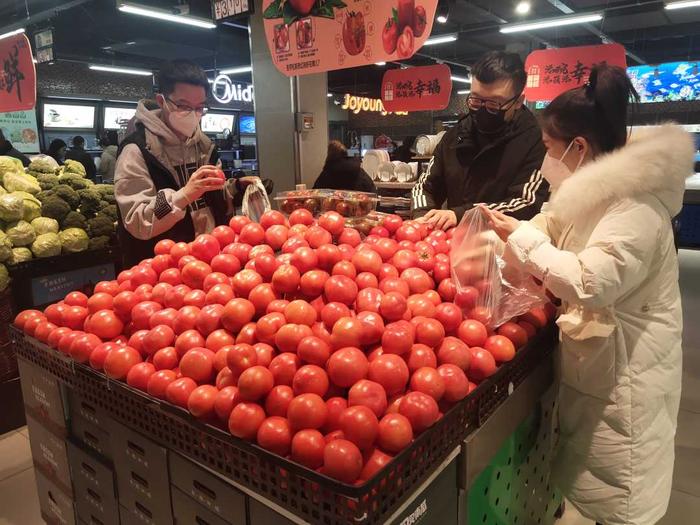 石家庄市赵县做好菜篮子工程  丰富节前市场供应