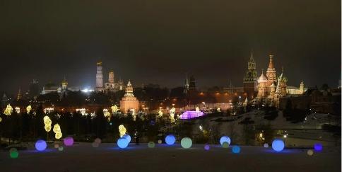 岁末年初莫斯科，变身梦幻圣诞城