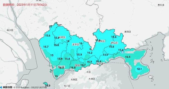 阴雨绵绵，空气湿润，杨康都不咳嗽了！下一波强冷空气已在路上，周末杀到深圳……