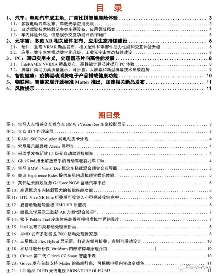 【光大海外TMT】2023 年 CES 国际消费类电子产品展览会点评