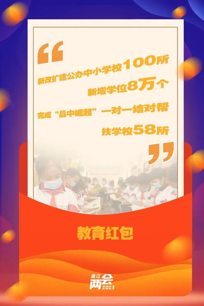 浙江省政府工作报告里的民生红包