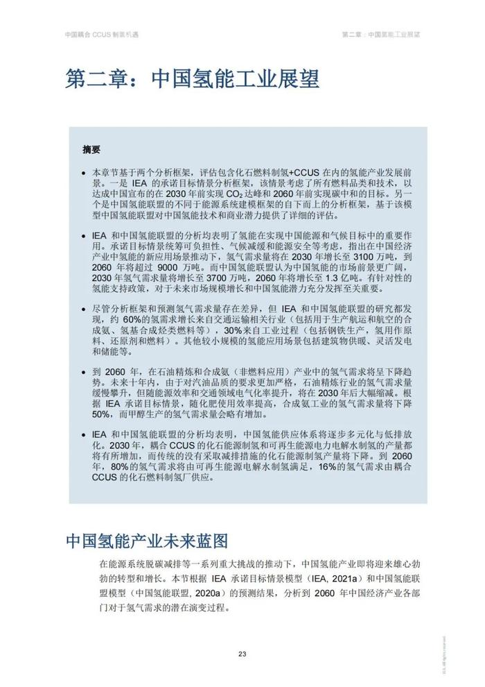 下载｜CCUS制氢路径、收益及案例！