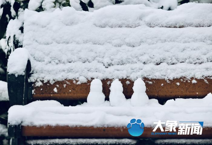 今天你玩雪了吗？ 郑州迎来2023年第一场降雪