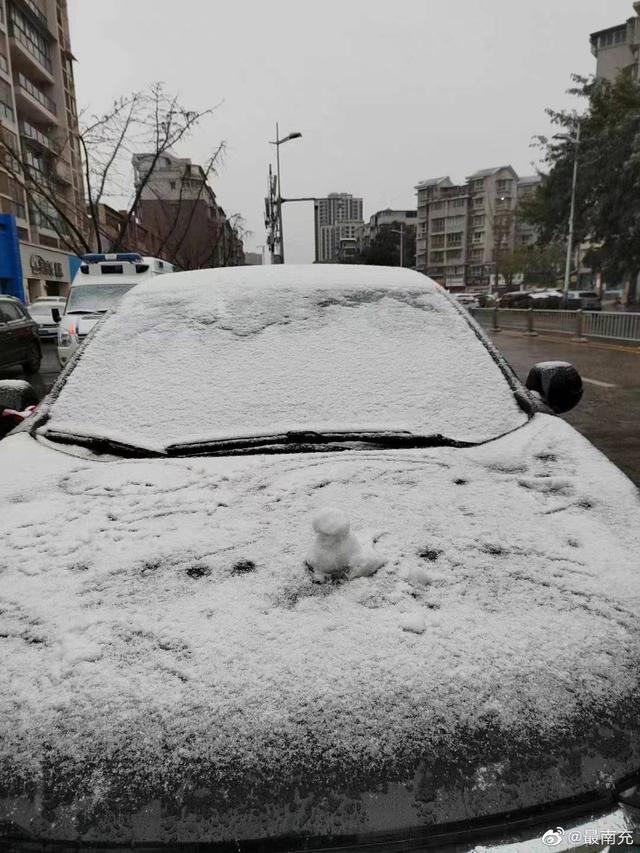 四川多地迎降雪：川东一带实现“开门见雪” 好好感受这限时快乐