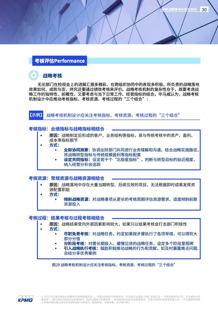 KPMG：银行战略实施的现状、问题和解决方案