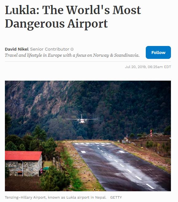 22年17起空难！尼泊尔航线为何如此“致命”？
