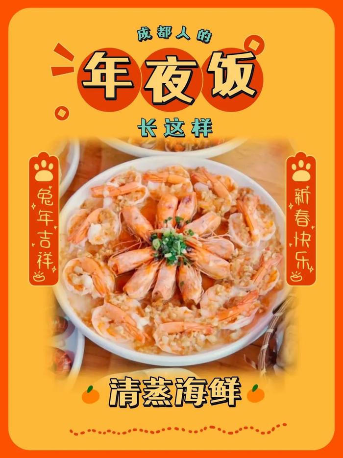 大胆预测:明天成都人的年夜饭长这样!