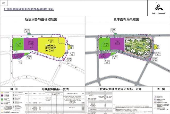 关于《龙岗区龙岗街道五联社区春洋片区城市更新单元规划（草案）》的公示