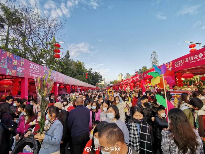 新春走基层 | 深圳老牌迎春花市重开 特色年味中来了台湾味道