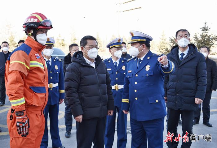 【甘快看】任振鹤在春节前检查慰问时强调：坚决守牢安全底线 全力做好生活保障 确保人民群众过一个欢乐喜庆安定祥和的春节