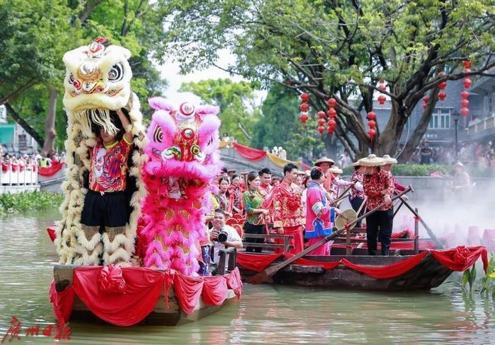 古帆船、非遗表演、传统美食……滨海南沙“水上新春集市”等你来