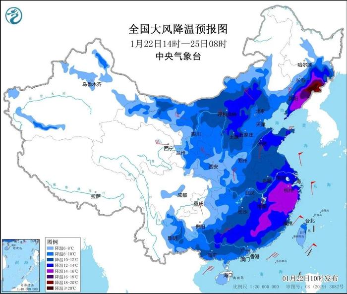 “冻傻”的节奏来了！大风+降雪，今天气温将创新低