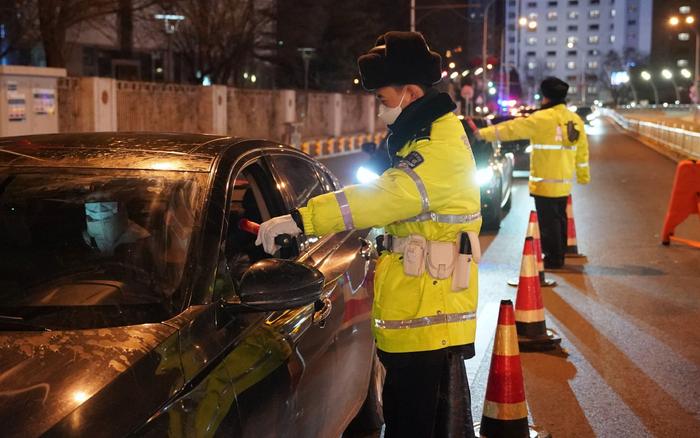 ​北京交警春节期间持续夜查，4天查处酒驾司机55名