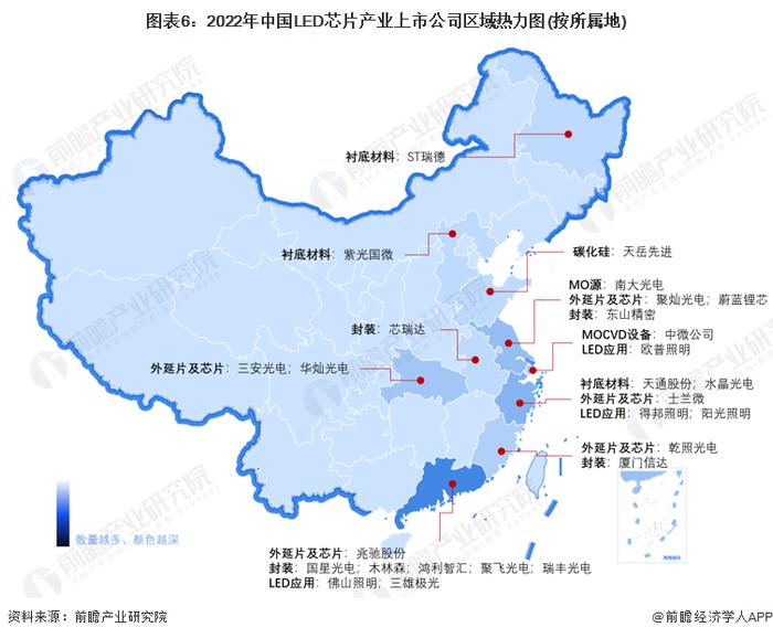 【最全】2023年中国LED芯片产业上市公司全方位对比(附业务布局汇总、业绩对比、业务规划等)