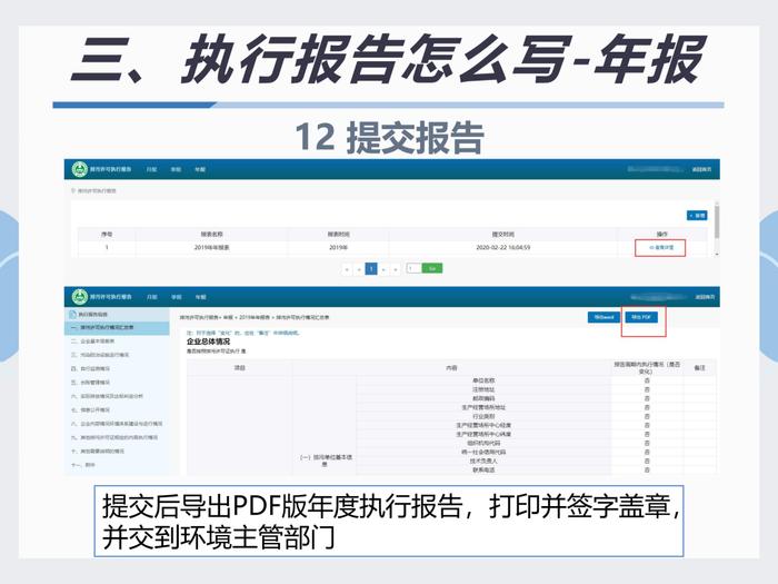 排污许可执行报告填报教程看这里｜指南