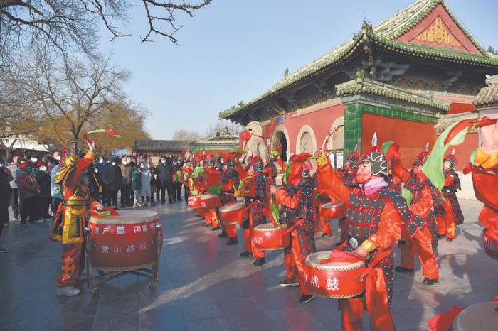 ​年味大餐贺新春 热门景点游客多  石家庄市文旅活动丰富精彩人气旺