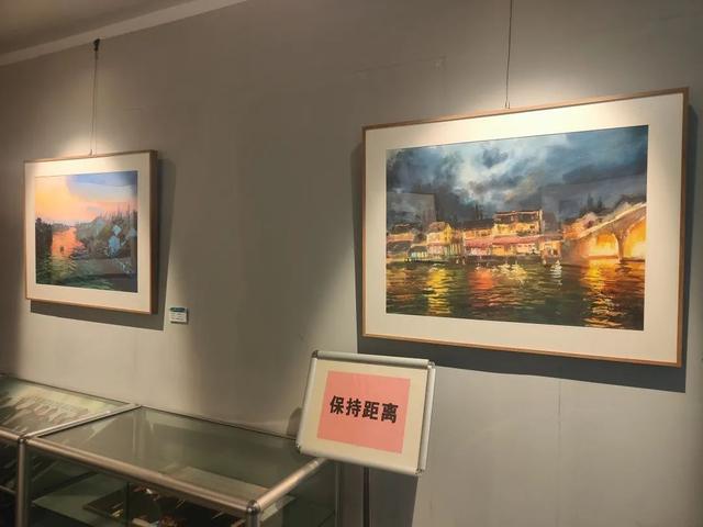 看画展，过新年！上海水彩写生作品展开进朱家角古镇啦～丨爱申活暖新春