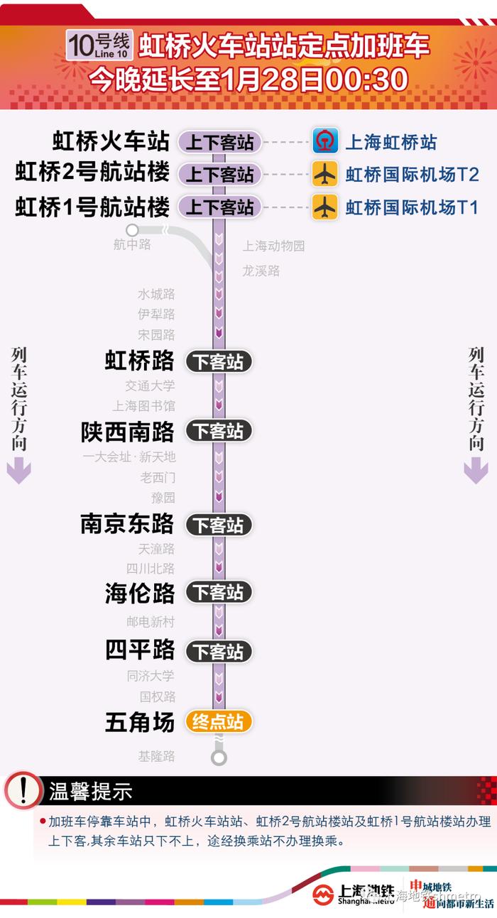 1、2、10号线27日晚定点加开，2号线西段27日17时恢复运营，3号线北延伸段明日首班车起恢复