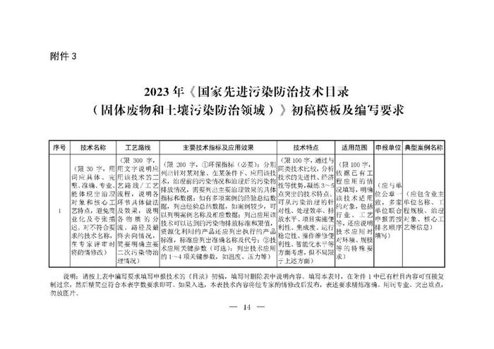 【政策资讯】生态环境部关于推荐先进固体废物和土壤污染防治技术的通知