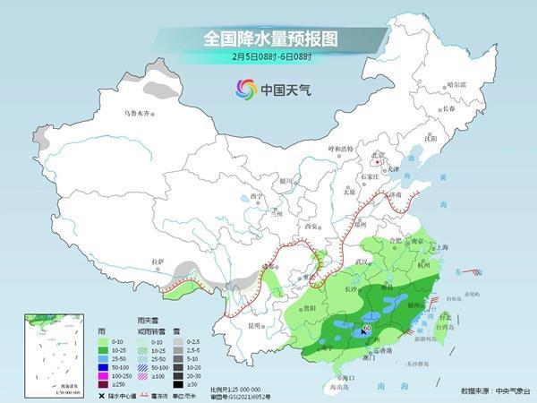 南方阴雨持续！湖南等地2月上旬降雨量较常年同期明显偏多