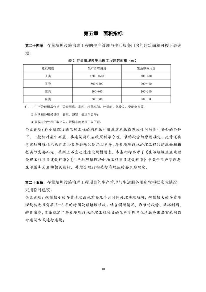 住房和城乡建设部就《存量填埋设施治理工程项目建设标准》公开征求意见