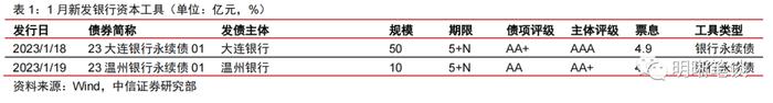 【2023年1月资本债月报】等级利差有所分化