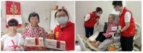 意润健康向广州市老人院捐赠喜舒复白蛋白肽、骨肽特膳