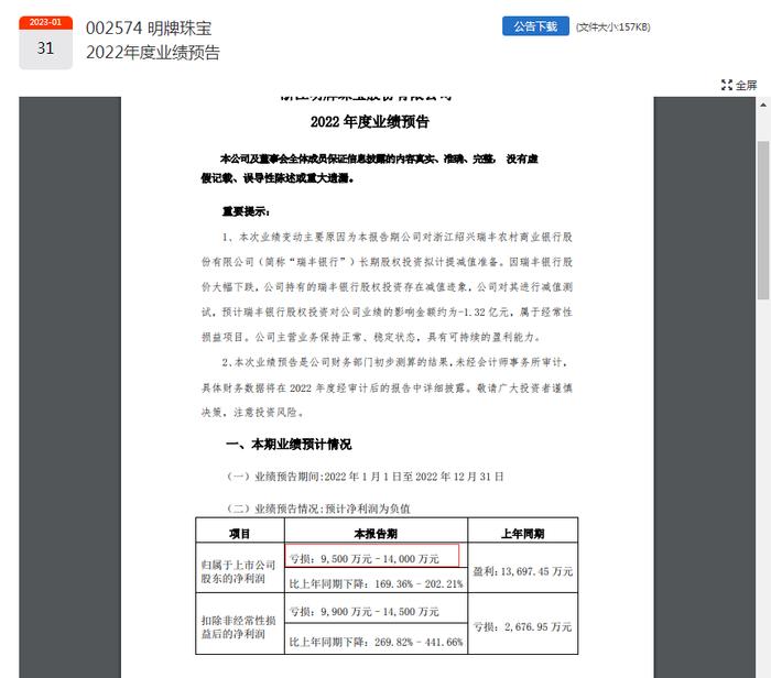 市值32亿的珠宝公司，突然要砸100亿搞这个！预计去年亏损1.4亿，还曾遭遇合同诈骗，网友惊呆：哪来的钱？