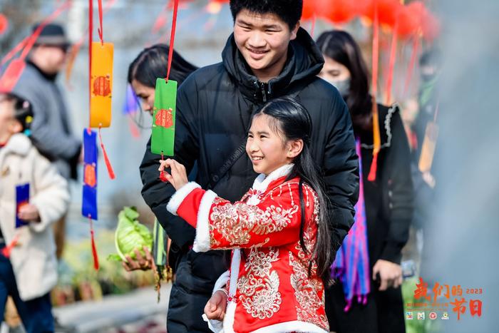 到未来前湾，和外国朋友一起过元宵