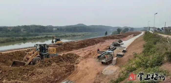 梅州市垦造水田项目全面复工，今年计划完成总施工任务8600亩