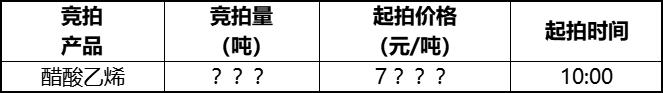 化易天下-醋酸乙烯2023年2月10日10:00限时竞拍公告