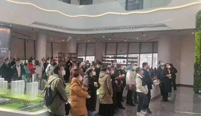 北京周末某新房售楼处