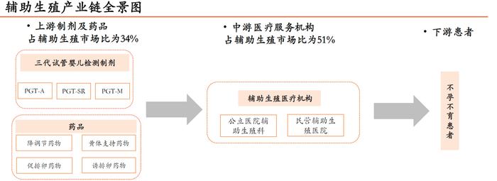 辅助生殖政策暖风频吹！国内未来市场规模近千亿，产业链上市公司梳理