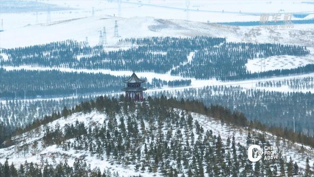 瞰中国｜内蒙古锡林浩特：瑞雪倾城