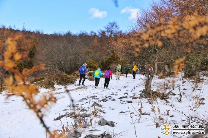 香格里拉雪山徒步带你感受冰雪魅力