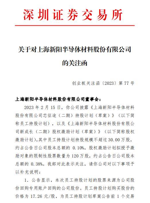 V观财报｜仅半导体营收作股权激励考核标准，上海新阳收函：合理吗？