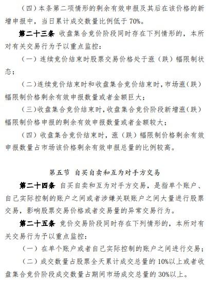 深交所发布《主板股票异常交易实时监控细则》 明确采取自律监管措施及从重情形